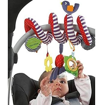 BeeSpring Kid Baby Crib Cot Pram Hanging Stroller Car Seat Toy$13.97(Reg $51)
