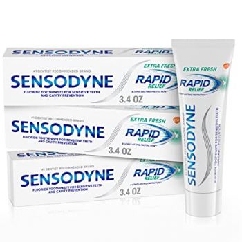 3-Pack Sensodyne Rapid Relief Sensitivity Toothpaste 3.4 Oz $15.61(Reg $17) + Free Shipping.