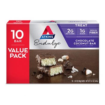 10-Pack Atkins Endulge Chocolate Coconut Bar $4.78 (Reg $6)
