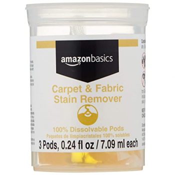 3-Pack Amazon Basics Dissolvable Carpet Fabric Stain Remover Refill Vial For $6.38 (Was $8.29) + Free Prime Shipping