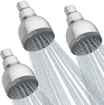 3-Pack Homewerks HS01-W125CH-3PK Wall Mount Shower Head For $18.98