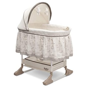 Delta Children Rocking Bedside Bassinet Portable Crib For $56.09 (Reg $105) + Free Shipping.