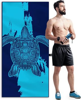 Amazon:  Ocoopa 71×35″ Sand Free Lightweight Compact Beach Towel For $12.49 (Was $24.99) + Free Prime Shipping