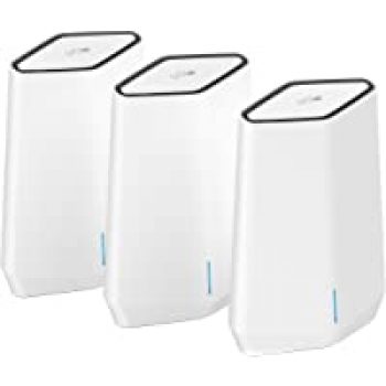 NETGEAR Orbi Pro WiFi 6 Tri-Band Mesh System w/Router + 2 Extenders for $339.99( was $649.99 )