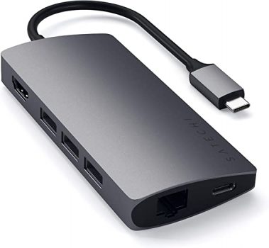 Satechi Aluminum Multi-Port Adapter V2 USB-C Charging For $63.99 (Reg $80) + Free Shipping.