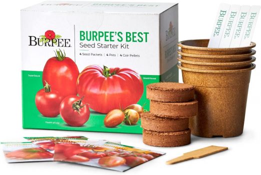 ?Burpee Best Starter Kit W/4 Tomato Seed Packets For $14.97 (Reg $20)