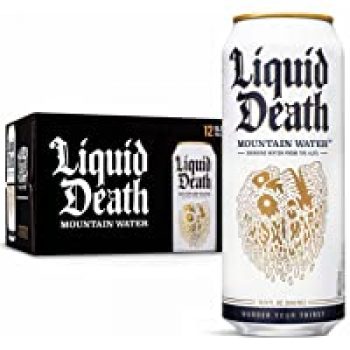 12-Pack Liquid Death Mountain Water 16.9 oz. Tallboys