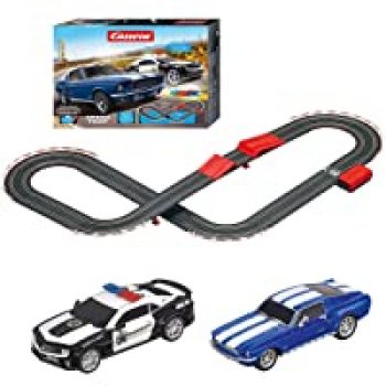 Carrera Speed Trap Battery Operated 1:43 Scale Slot Car Track Set