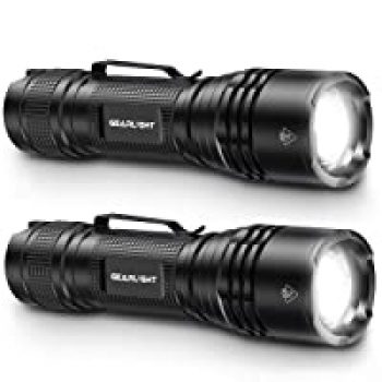 2-Pack GearLight Tac LED Tactical Flashlight for $14.87( was $29.99 )