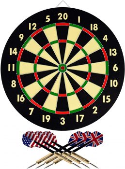 Trademark Games Dartboard Set ?15-DG5218 For $20.69 (Reg $30)?