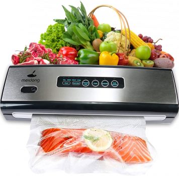 Food Vacuum Sealer Machine Built in Air Sealing System
