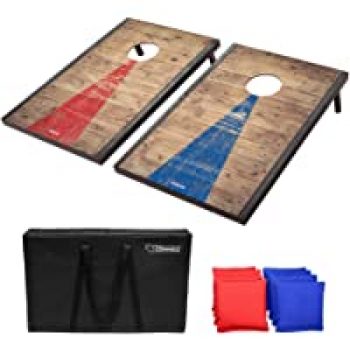 GoSports Classic Cornhole Set – Includes 8 Bean Bags for $46.88( was $69.99 )