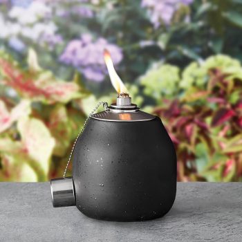 BHG Madden Black Outdoor Tabletop Tiki Torch For $9.48 (Was $11.98)