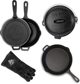?Pit Boss 6-Piece Cast Iron Starter Kit For $79.99 (Reg $104)?