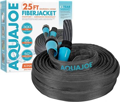 Aqua Joe 25-Ft Ultra-Flexible Kink Free Garden Hose For $9.97 (Was $16) + Free Prime Shipping
