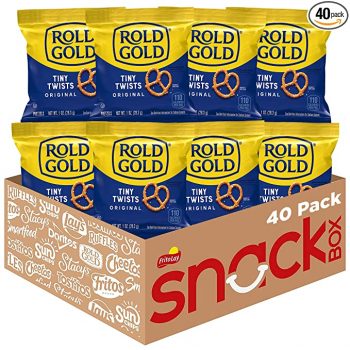 40-Pack Rold Gold Tiny Twists Pretzels 1oz Bags For $14.12 (Was $18.82) + Free Shipping