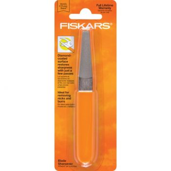 Fiskars 6 In Diamond Coated Steel Blade Sharpener For $5.88 (Was $6.88)