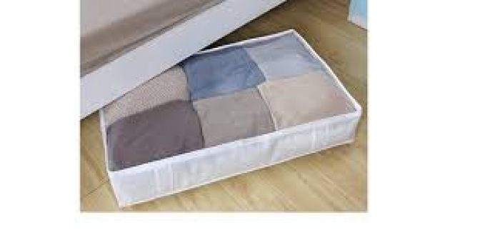 Mainstays Underbed Jumbo Non Woven Storage Bag ONLY $3.97