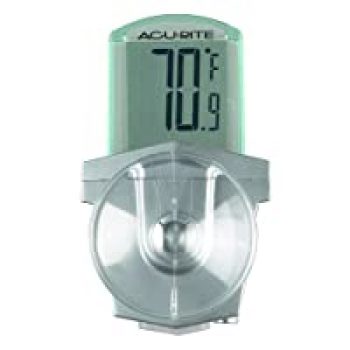 Amazon: AcuRite Digital Outdoor Window Thermometer for $10.50( was  )