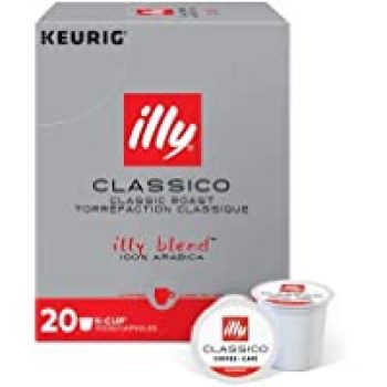 Amazon: 20-Ct Illy Coffee Smooth and Balanced Medium Roast Coffee K-Cups for $7.21( was  )