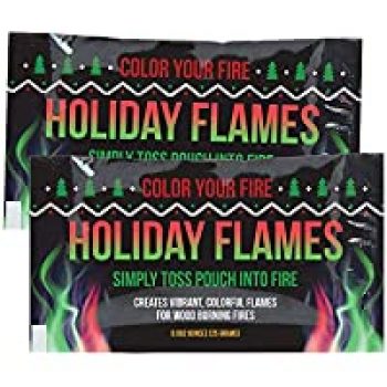 Amazon: Box of 25 Holiday Flames Creates Vibrant Rainbow Colored Flames for $9.63( was $24.99 )