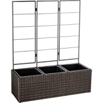 Amazon: Amazon Basics Wicker Trellis Planter w/Inner Plastic Liner for $73.50( was $102.49 )