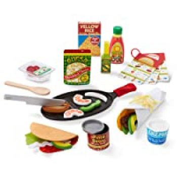 Amazon: Melissa & Doug Fill & Fold Taco & Tortilla Set, 43 Pieces for $13.24( was $39.99 )