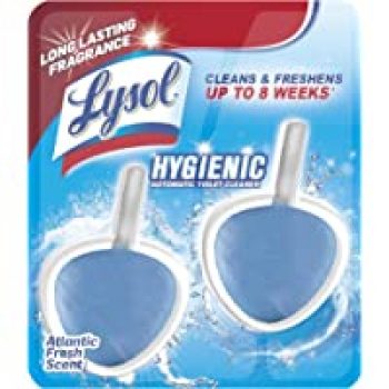 Amazon: 2-Count Lysol Automatic In-The-Bowl Toilet Cleaner for $2.93( was  )