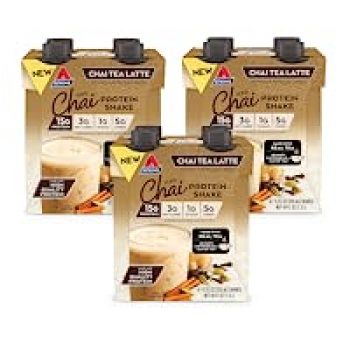 Amazon: 12-Pack Atkins Iced Chai Tea Latte Protein Shake 11-Oz for $9.43( was $20.94 )