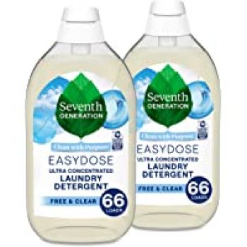 Amazon.com: 2PK Seventh Generation Laundry Detergent Ultra Concentrated 23.1oz for $22.38( was  )