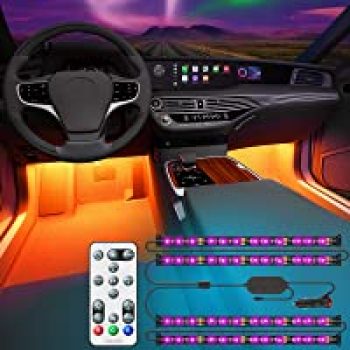 Amazon.com: Govee RGB Car LED Lights with 32 Colors, 10 Scene Modes for $7.29( was $15.99 )