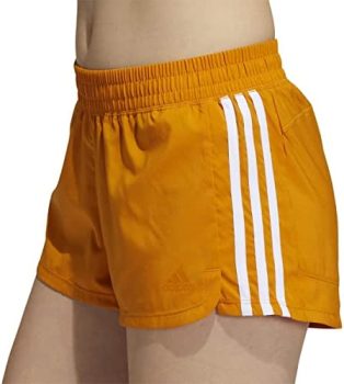 Adidas Womens Pacer 3-Stripes Woven Shorts