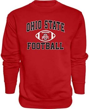 Blue 84 Mens Crewneck Sweatshirt Team Color Football