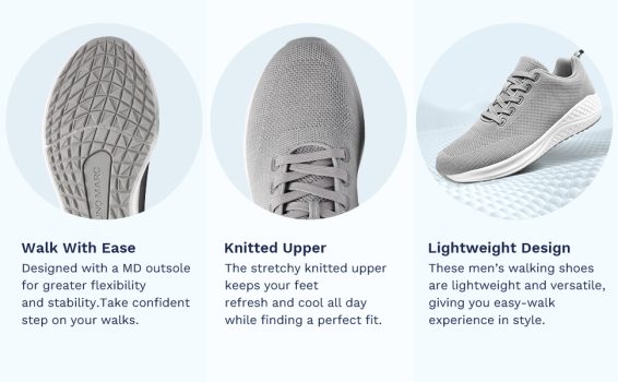 Bruno Marc Mens Walking Shoes Air Cushion Fashion Sneakers