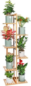 Gar-Life Bamboo Plant Stand Rack 6 Tier