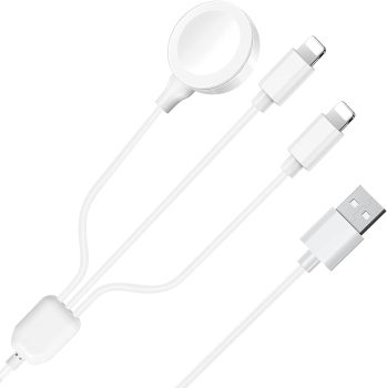 Teilybao 3-in-1 Charger Cable for Apple Watch/iPhone/Airpods