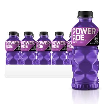 24PK POWERADE Sports Drink Grape 20oz