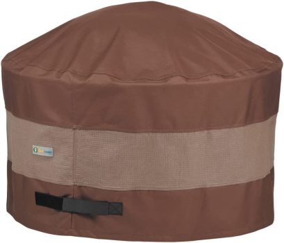Duck Covers Ultimate Waterproof 34-In Round Fire Pit Cover