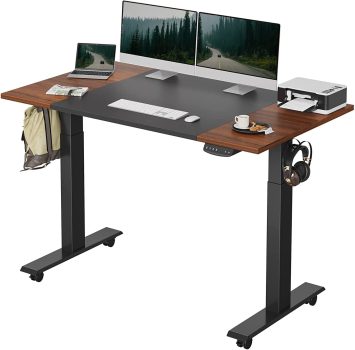 Banti Height Adjustable Electric Standing Desk w/Pencil Holder