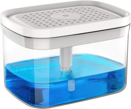 MR.SIGA 2 in 1 Premium Soap Dispenser and Sponge Holder