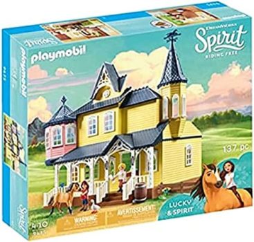 Playmobil DreamWorks Spirit Lucky’s House Playset