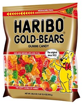 Haribo Goldbears Resealable Gummies Bag 28.8 oz