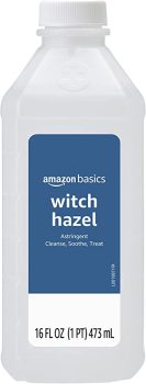 Amazon Basics Witch Hazel USP Astringent 16 Fluid Ounces