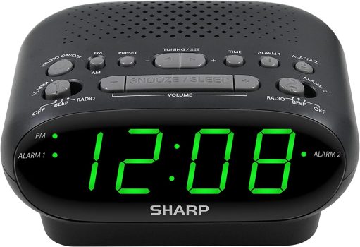 SHARP AM/FM Clock Radio Alarm Clock
