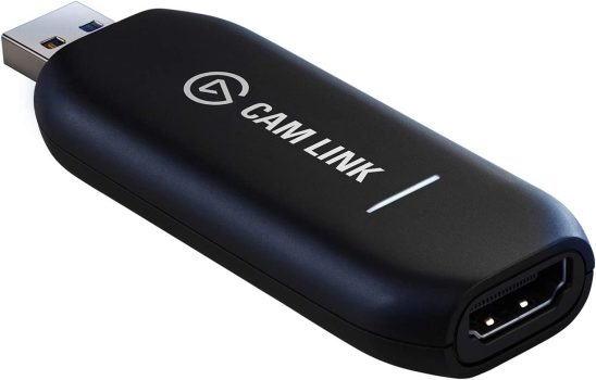 Elgato Cam Link 4K External Camera Capture Card 10GAM9901