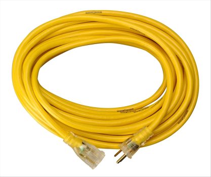 Yellow Jacket 2883 12/3 15-Amp Contractor Extension Cord 25FT