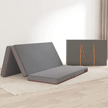 Sweetnight Folding Mattress Full Size w/Carry Bag 4-Inch Foldable