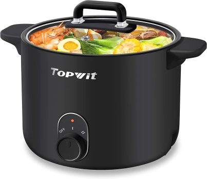 Topwit Electric Hot Pot 1.5L Non-stick Ramen Cooker