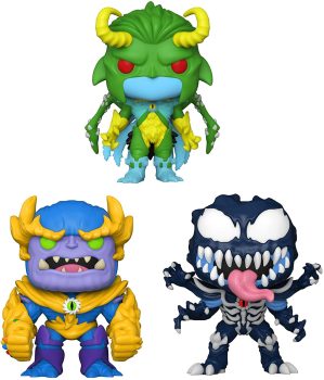 Funko Pop! Marvel: Mech Strike Monster Hunters Collectors Set 3-Pk