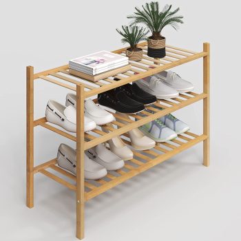 Z&L HOUSE 3-Tier Shoe Rack for Closet